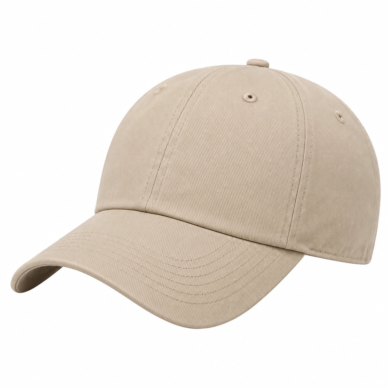Verstellbare Unisex-Kappe Beige