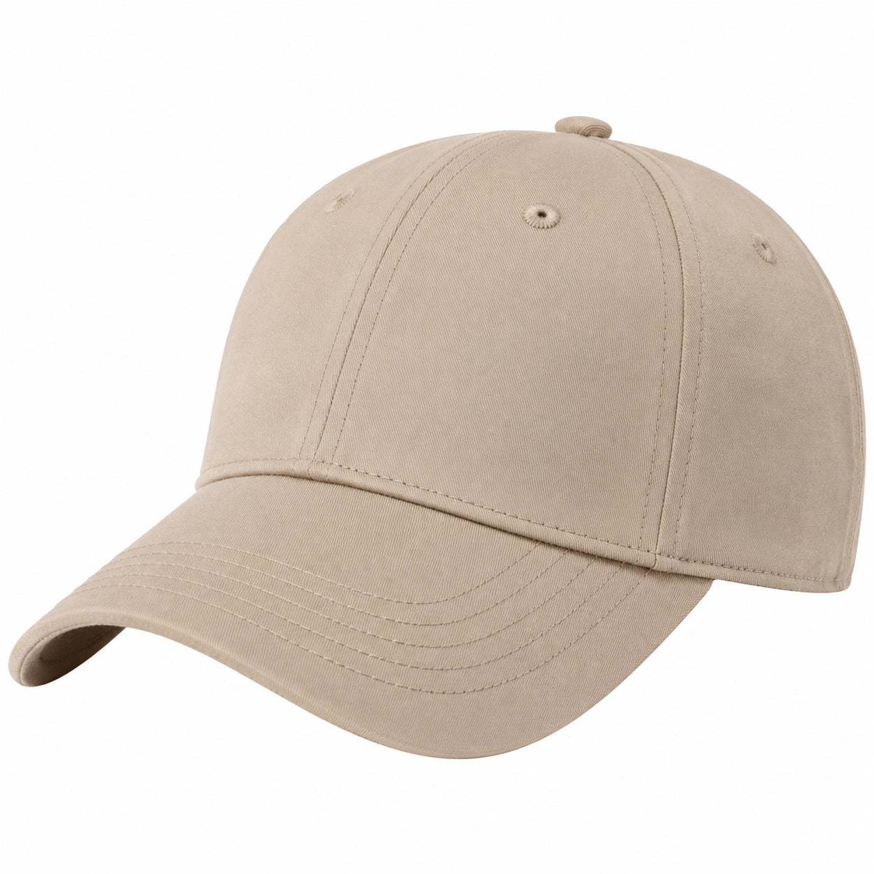 Baseballcap Beige Unisex Verstellbar