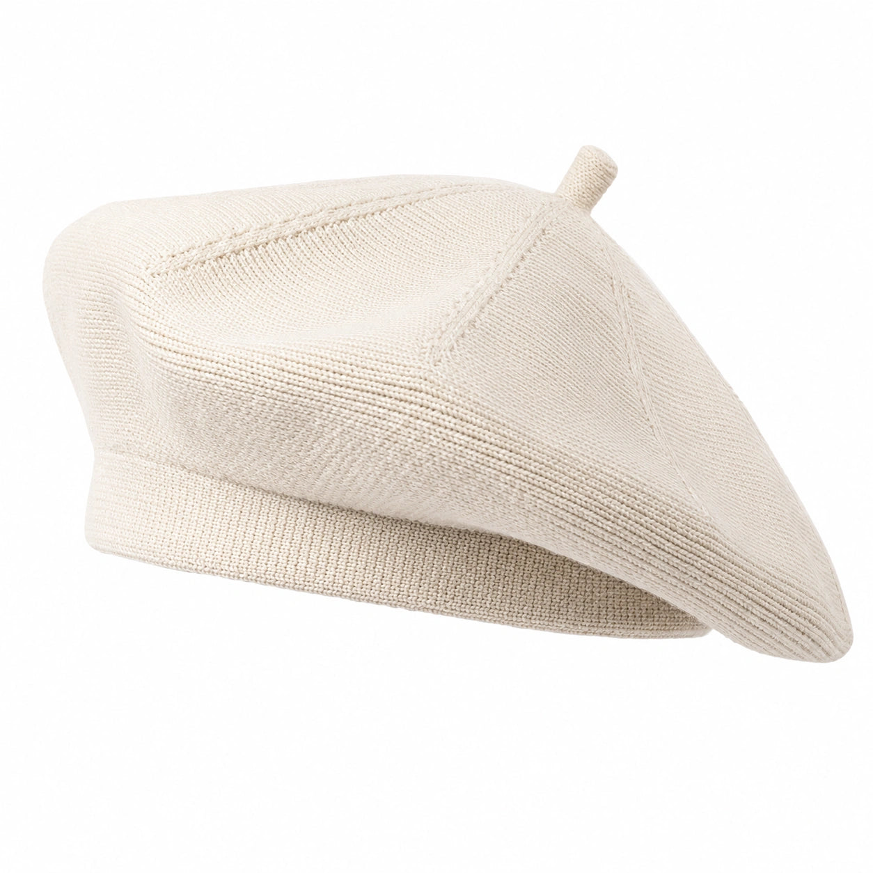 Baskenmütze für Damen - Beige
