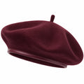 Damen Baskenmütze Bordeaux