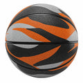 Basketball in Schwarz/Orange/Grau für Indoor und Outdoor