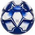 Trainingsfußball 32 Panels Blau/Silber