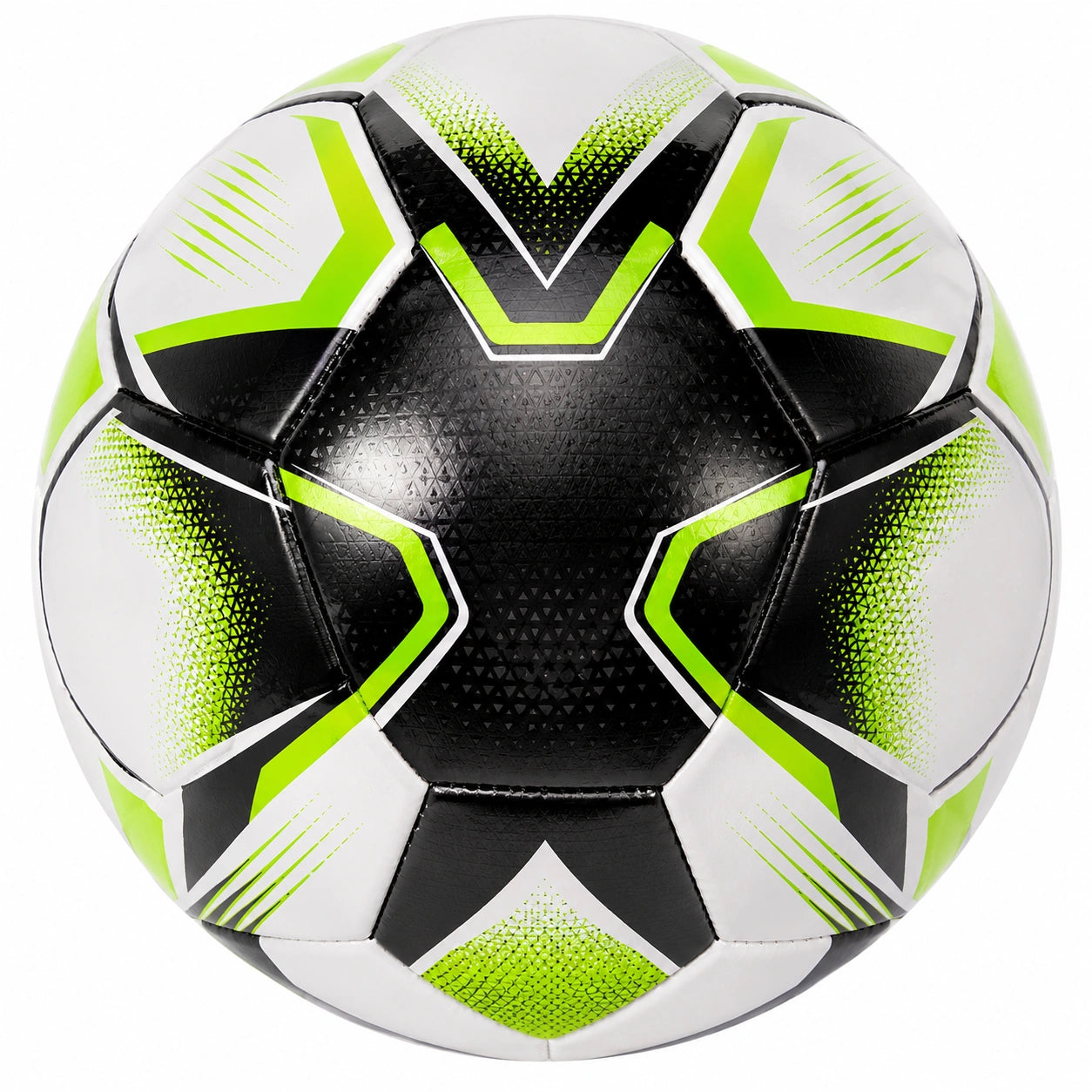 Fußball Größe 5 Schwarz/Weiß/Grün