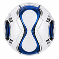 Fußball Trainingsball Größe 5 Weiß/Blau