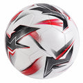 Fußball Weiß Rot Schwarz mit Muster