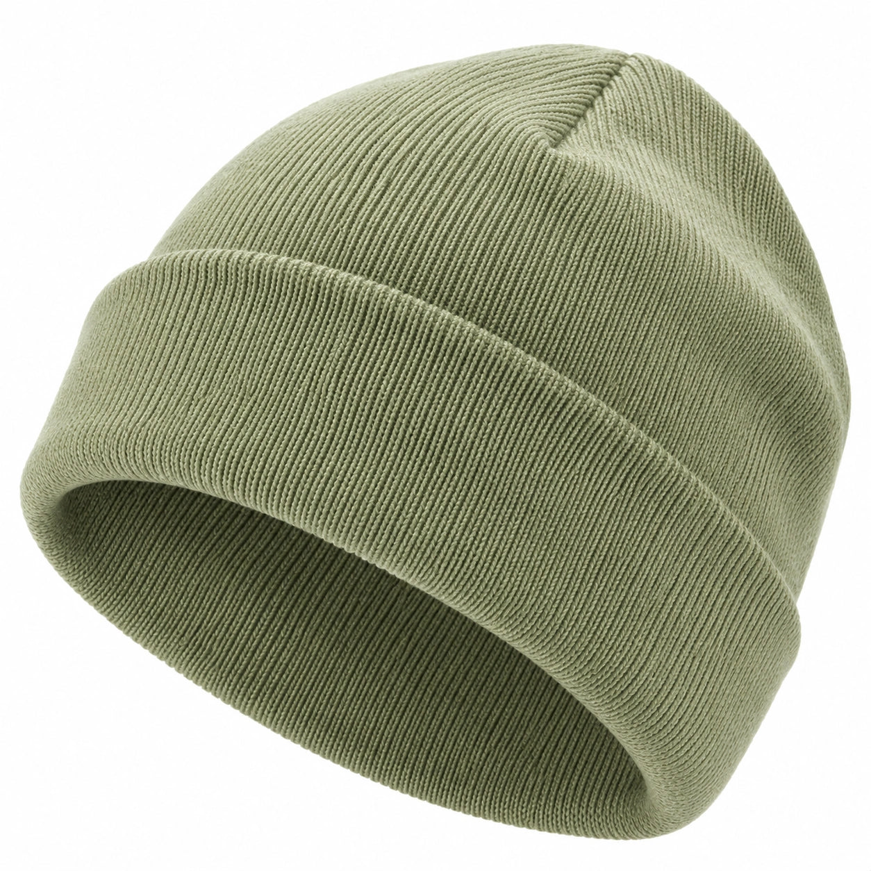 Unisex Beanie-Mütze Olivgrün