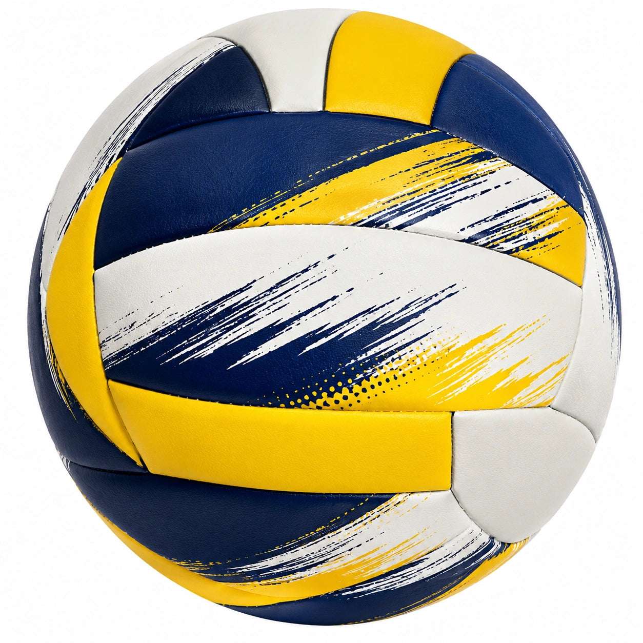 Volleyball Gelb/Blau/Weiß